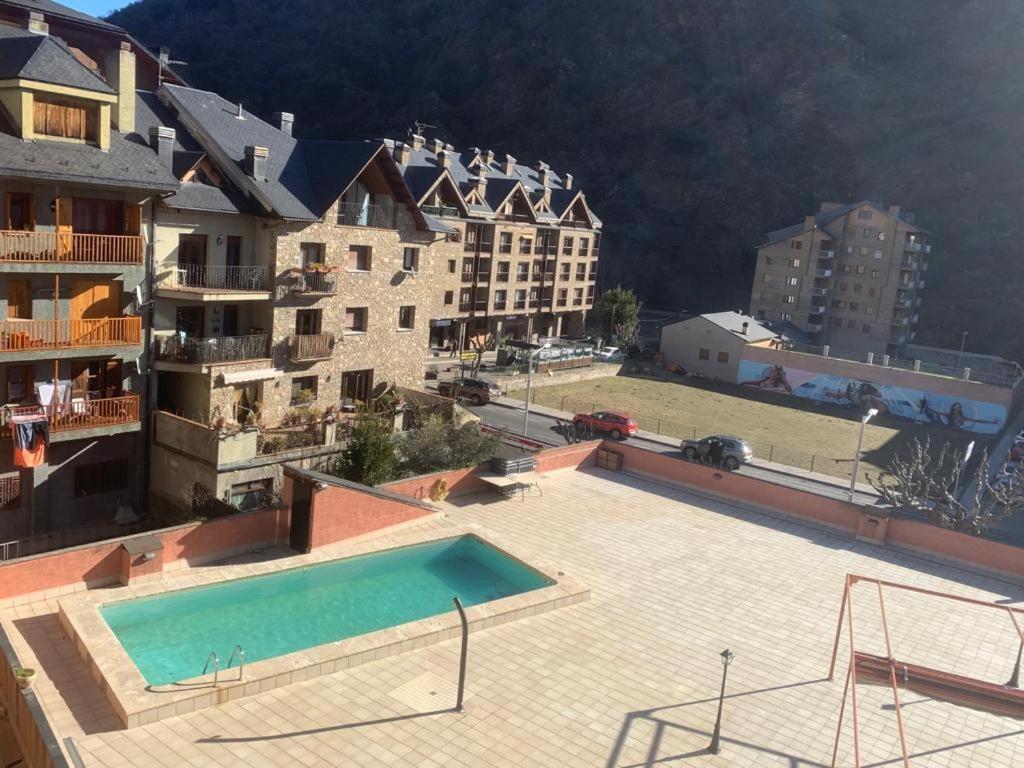 Apartamento Duplex Acogedor Con Piscina En Риальп Экстерьер фото